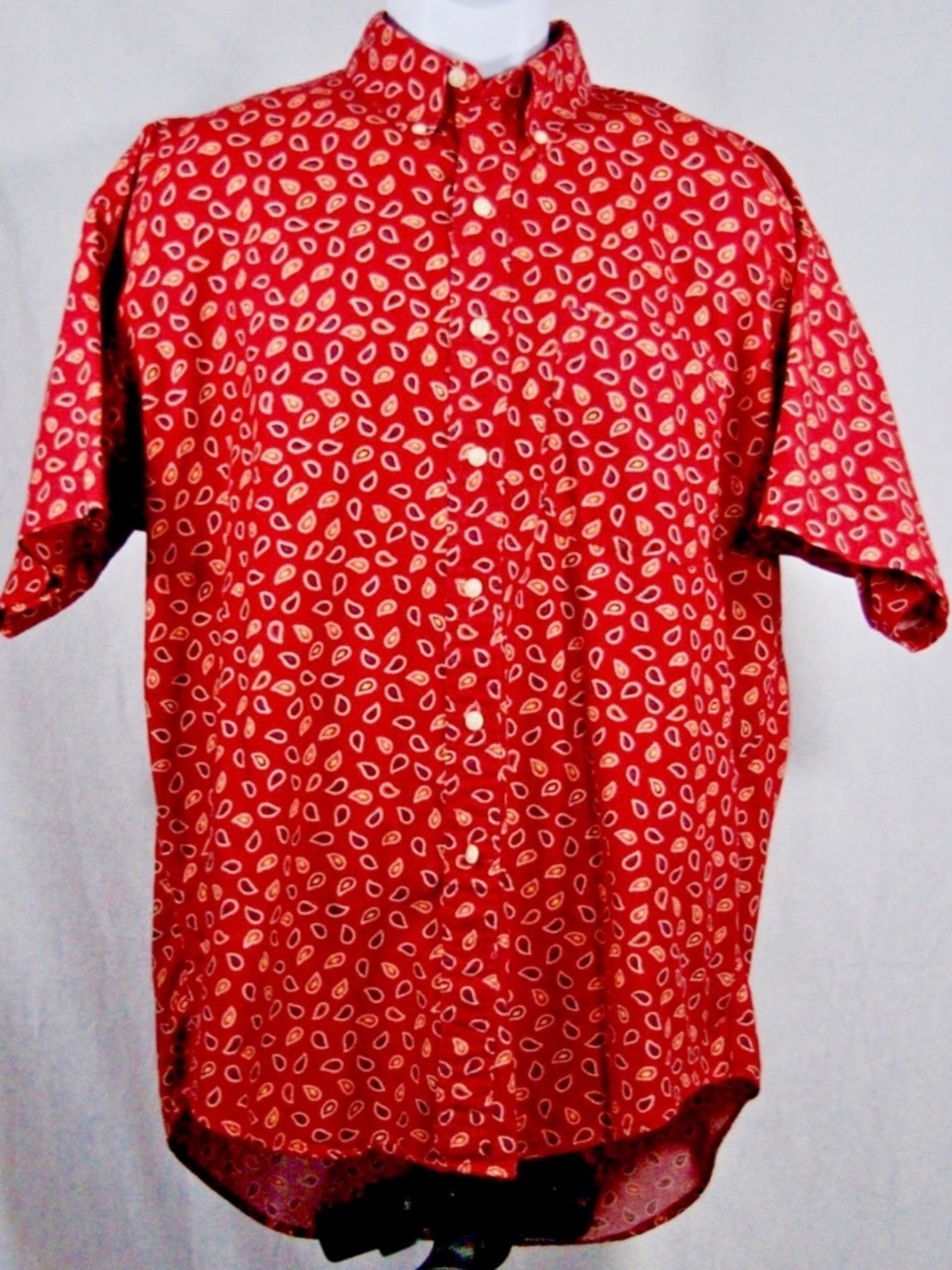 Vintage Ralph Lauren Chaps Short Sleeve Shirt - Mens Large